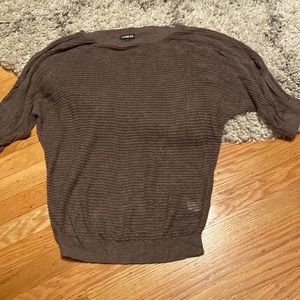 - Express knit sweater